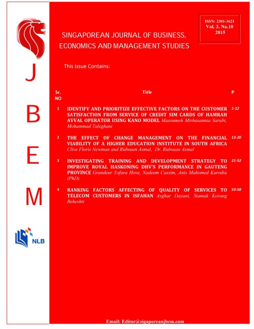 					View Vol. 3 No. (10) (2015)
				