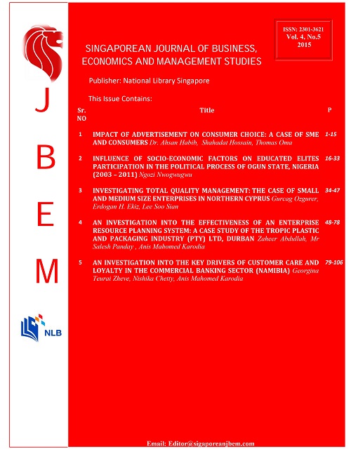 					View Vol. 4 No. 5 (2015)
				