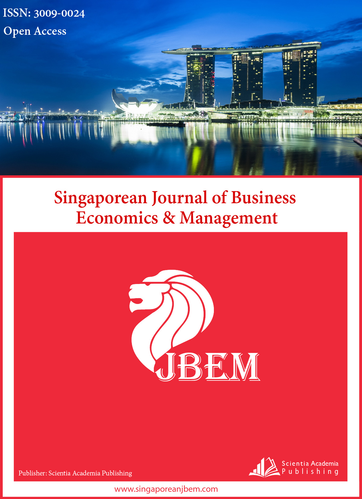 					View Vol. 12 No. 2 (26): Singaporean Journal of Business Economics and Management
				